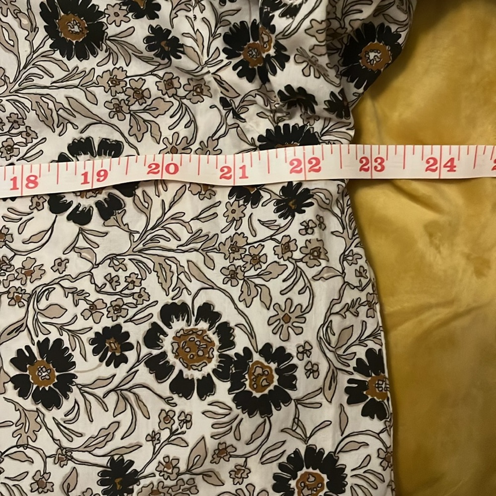 Zara button down ruffled cotton shirt. - Picture 13 of 15